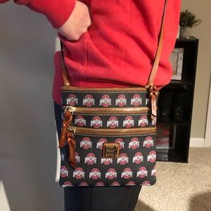 Dooney & Bourke Ohio state crossbody